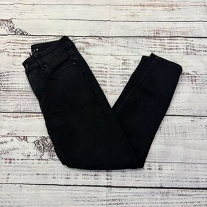 White house black market black cropped jeans size 00